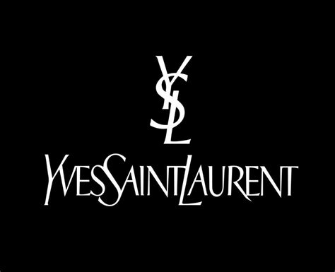 yves saint laurent white logo|create a logo like ysl.